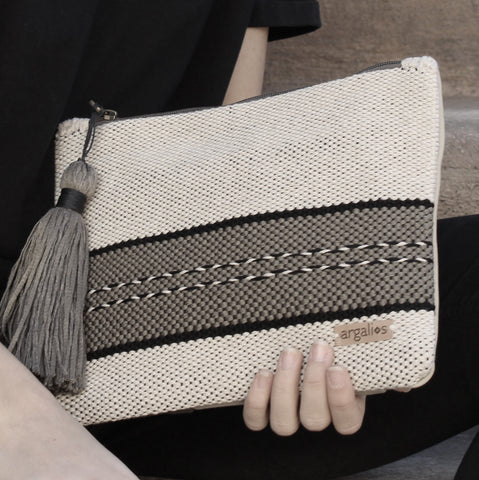 Spetses | Woven Leather Clutch