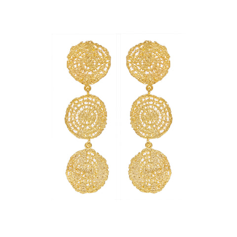 Sonar | 24K Gold Earrings