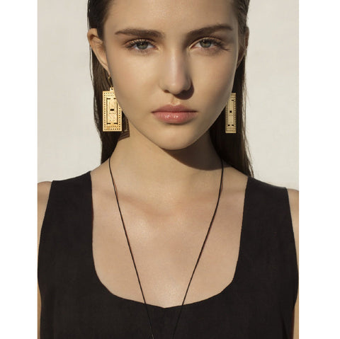Parthenon | 18k Gold Earrings