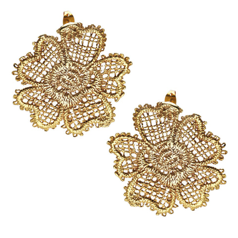 Poppy | 24K Gold Earrings