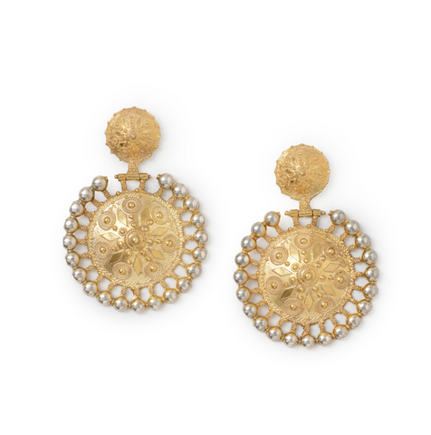 KALLISTI | 24K Gold Earrings