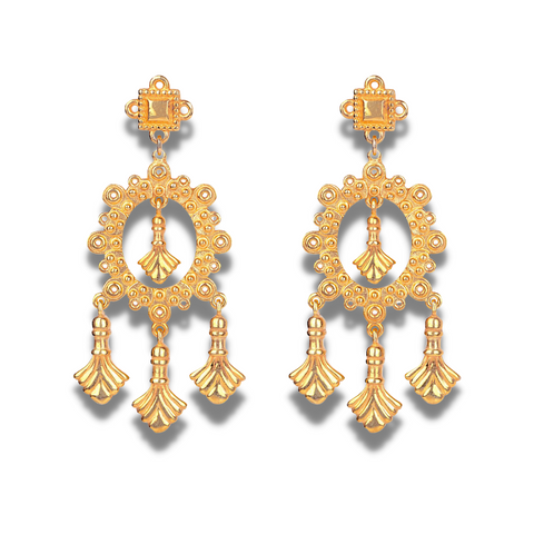 VAI | 24K Gold Earrings