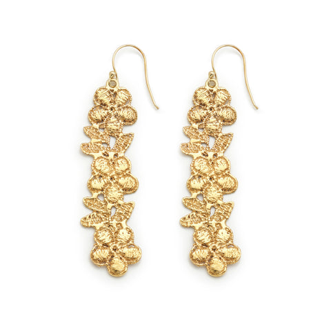 Florale | 24K Gold Earrings