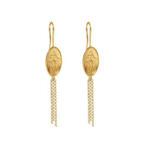 Dimitra | 24K Gold Earrings